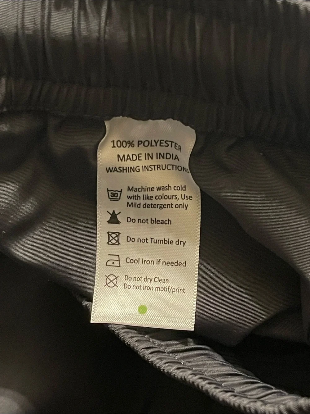 Kook N Keech Mens 36 Dark Gray Wind Suit Track Pants Elastic Jogger Active